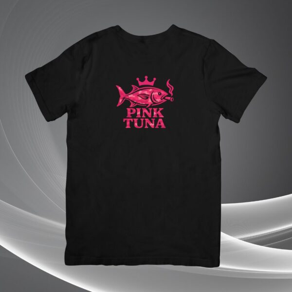 Pink Tuna Camo T-Shirt - Image 3