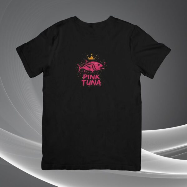 Pink Tuna Graffiti T-Shirt - Image 3